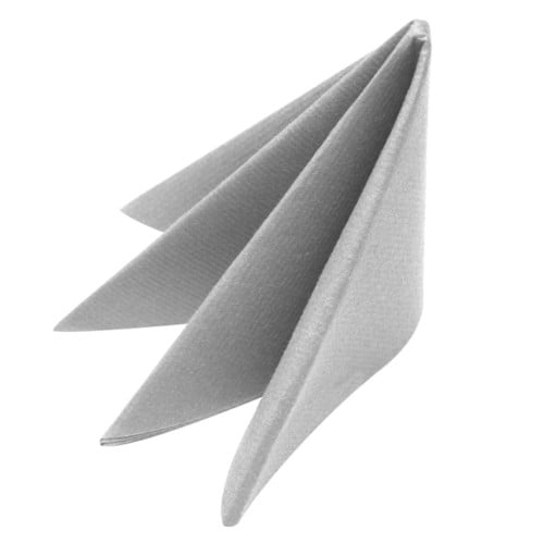 Swansoft Airlaid Linen Type Readifold Napkins 40cm 3 Ply 8 Fold Grey (Pack of 1000)