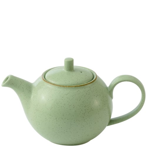 Churchill Stonecast Sage Green Beverage Pot 42.6cl/15oz (Pack of 4)