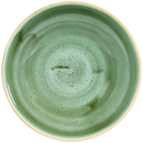Churchill SSGSEVB71 Stonecast Samphire Green Coupe Bowl 7.25