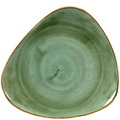 Churchill SSGSTR121 Stonecast Samphire Green Lotus Plate 12