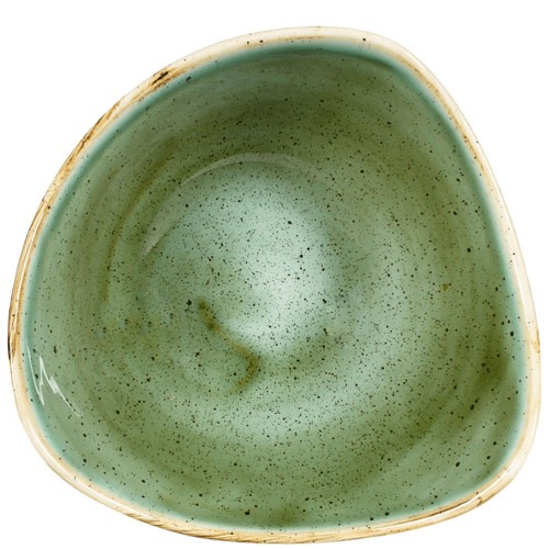 Churchill SSGSTRB61 Stonecast Samphire Green Lotus Bowl 6