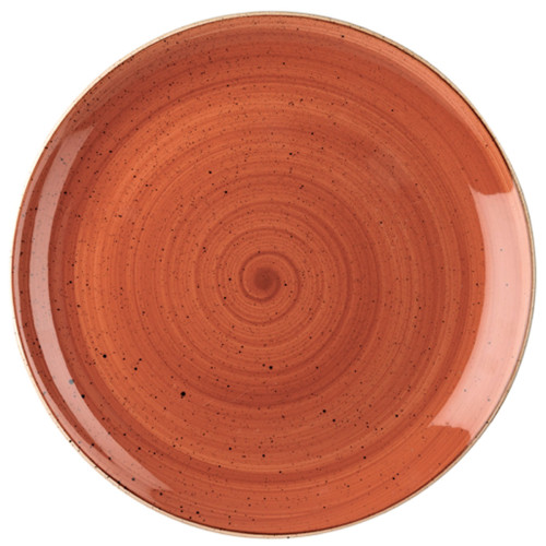 Churchill Stonecast Spiced Orange Coupe Plate 32.4cm/12.75