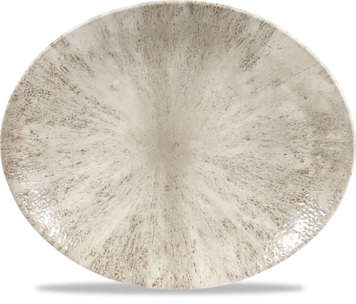 Studio Prints Stone Oval Plate 27 x 22.9cm