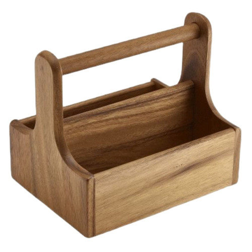 Table Caddy Medium Dark Wood