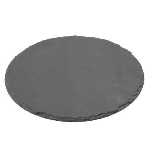 Genware Natural Edge Slate Platter 30cm (Pack of 6)