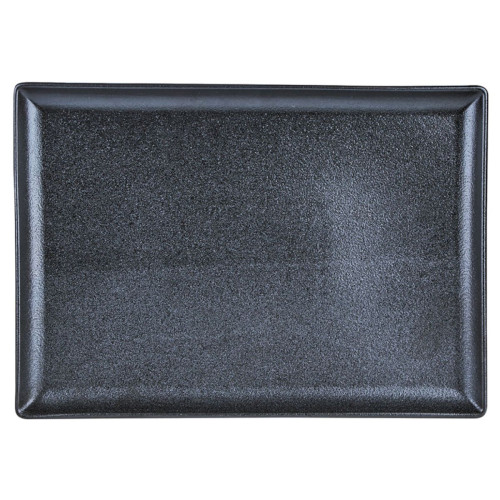 Porcelite Cast Iron Effect Rectangular Plate 31 x 22cm/12.2 x 8.6