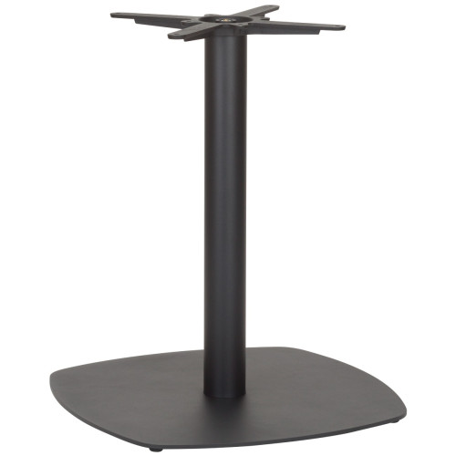 Vega Large Square Black Dining Height Table Base	