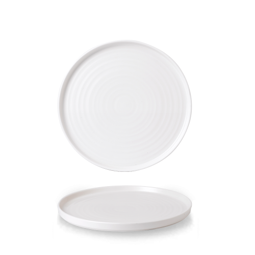 Churchill White Walled Plate 11 Ich (Pack of 6)