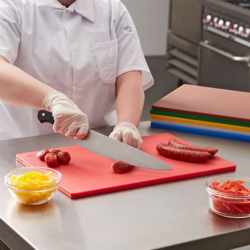 Yellow Plastic Cutting Board Chopping Boards 18 X 12 X 1/2' for Raw Poultry  - China Cutting Board and Chopping Board price