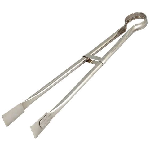 Stainless Steel, 26 in Overall Lg, Extra-Long Tongs - 5ZPV0