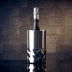GenWare Stainless Steel Swirl Wine Cooler 