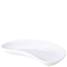GenWare Porcelain White Deep Rectangular Dish 20 x 14cm/7.9 x 5.5" (Pack of 6)