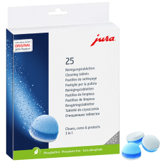 Jura Coffee Machine Cleaning Tablets 3 Phase (Tub of 25)