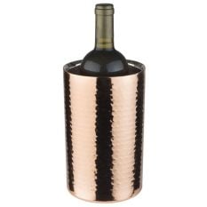APS Hammered Copper Wine Bottle Cooler
