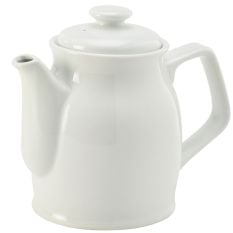 GenWare Porcelain White Teapot 850ml/29.9oz (Pack of 6)