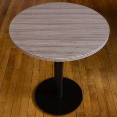 Artisano Shorewood With Matching ABS Edge Round Table Top 700mm