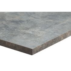 Egger Anthracite Metal Rock With Matching ABS Edge Rectangular Table Top 1200 x 700mm