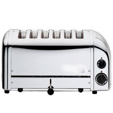 Dualit Commercial Pop Up Bun Toaster 6 Slot