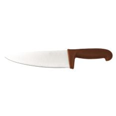 Brown Colour Coded Chefs Knife 20cm