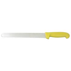 Yellow Colour Coded Slicer Knife 25cm