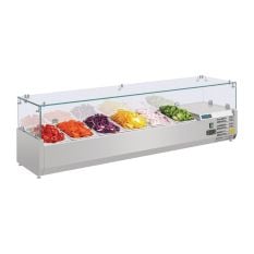 Polar G-Series Refrigerated Topping Unit 6x 1/4GN 1400mm