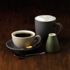 Bevande Intorno Stone Cappuccino Saucer 16cm/6.25" (Pack of 6)