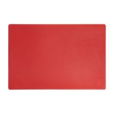 Red Chopping Board High Density 18 x 12 x 0.5"