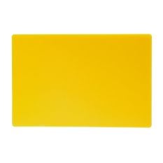 Yellow Chopping Board Low Density 18" x 12" x 0.5"