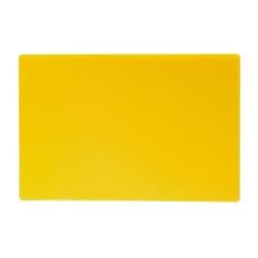 Yellow Chopping Board High Density 18 x 12 x 0.5"