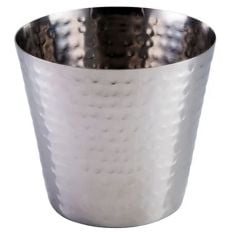 Hammered Finish Tapered Cup 9cm/3.5" (Pack of 6)
