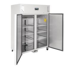 Polar G-Series Upright Double Door Commercial Freezer White 1200 Litre