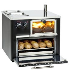 King Edward Compact Lite Potato Oven - Black
