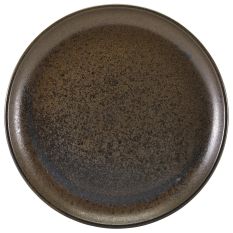 Terra Porcelain Black Coupe Plate 27.5cm x 6
