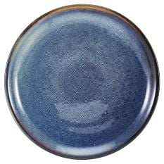 Terra Porcelain Aqua Blue Coupe Plate 19cm x 6