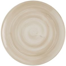 Churchill Stonecast Canvas Natural Evolve Coupe Plate 26cm/10.19" (Pack of 12)