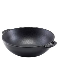 Forge Stoneware Black Balti Dish 17cm x6