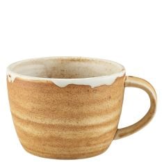 Terra Porcelain Roko Sand Coffee Cup 230ml/8oz (Pack of 6)