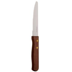 Wooden Handle Steak Knife (Pack of 12)