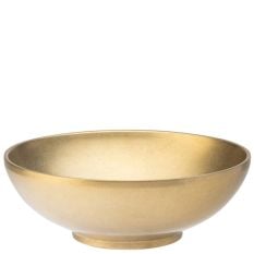 Gold Artemis Stainless Steel Double Walled Bowl 18cm/7" (Pack of 6)