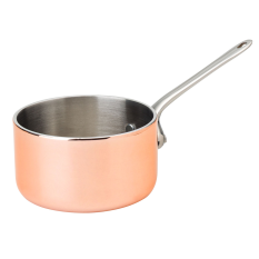 Mini Copper Presentation Saucepan 7.5cm/3" 150ml/5.5oz (Pack of 6)
