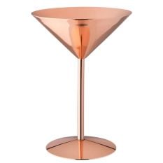 Copper Martini Glass 240ml/8.5oz (Pack of 6)