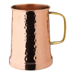Copper Hammered Tankard 600ml/21oz (Pack of 6)