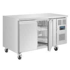 Polar U-Series Double Door Commercial Counter Freezer 282 Litre