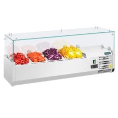 Polar G-Series Refrigerated Topping Unit 3x 1/3 GN & 1x 1/2 GN 1200mm