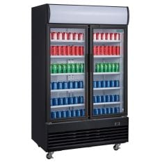 Polar G-Series Upright Display Cooler Double Hinged Doors 950 Litre