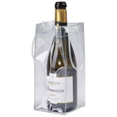 Wine Champagne Cooler Bag Clear 25.5cm