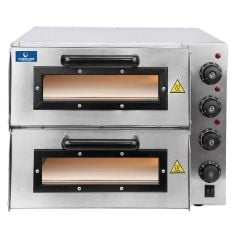 Hurricane Electric Pizza Oven Twin Deck 20 Inch 3kW (13 Amp)