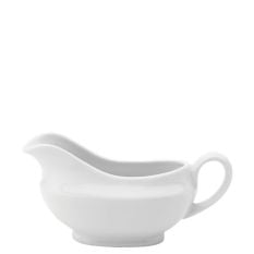 Titan White Traditional Sauce Boat 4oz/110ml (Pack of 6)