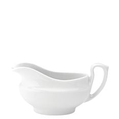 Titan White Traditional Sauce Boat 5.75oz/160ml (Pack of 6)