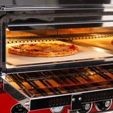 King Edward PK1 Pizza King Oven Red